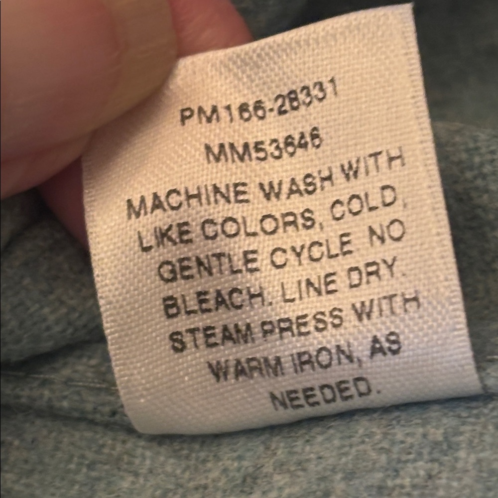 Pendleton Blue Wool Button Down Shirt Jacket Large - image 8